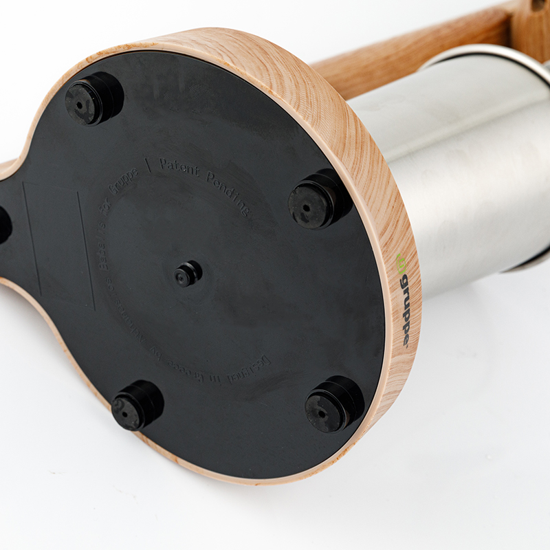 HSM-717 Wood Grain Natural Style LED Indicator Children Friendly European Popular Family Use Drink Mixer