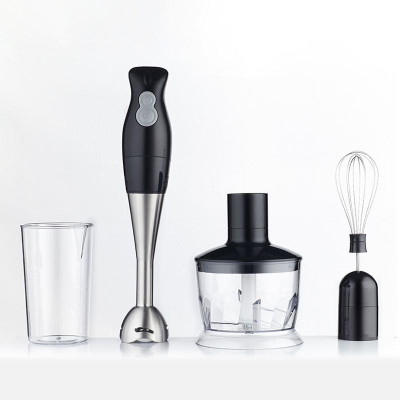 HM-708 Home Use GS CE RoHS LFGB CB ErP REACH Certified Chop Cut Fruit Vegetable Mix Immersion Hand Blender