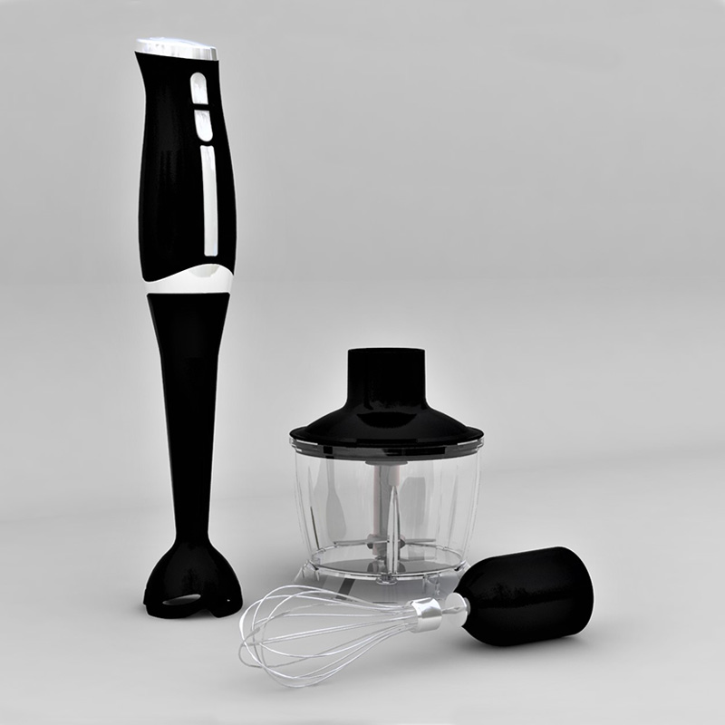 HM-708 Home Use GS CE RoHS LFGB CB ErP REACH Certified Chop Cut Fruit Vegetable Mix Immersion Hand Blender