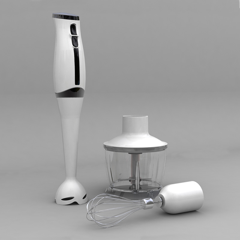 HM-708 Home Use GS CE RoHS LFGB CB ErP REACH Certified Chop Cut Fruit Vegetable Mix Immersion Hand Blender
