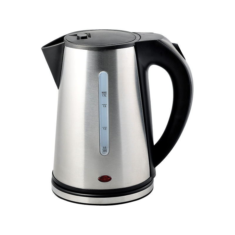 HD-13/13A 1.7 L Cordless Stainless Steel Water Kettle Easy Pouring Spout Kettle 