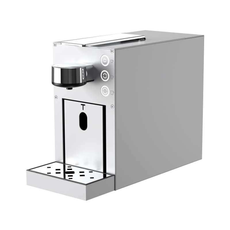 TC-03 Premium Espresso Machine – 20Bar Pressure, 1-Min Brewing, Aviation Aluminum Body for Nespresso & Lavazza Capsules